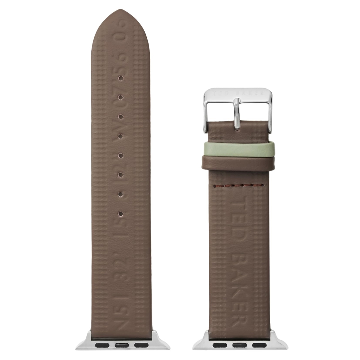 BKS42F130 Womens Apple Watch Leather Strap, Beige