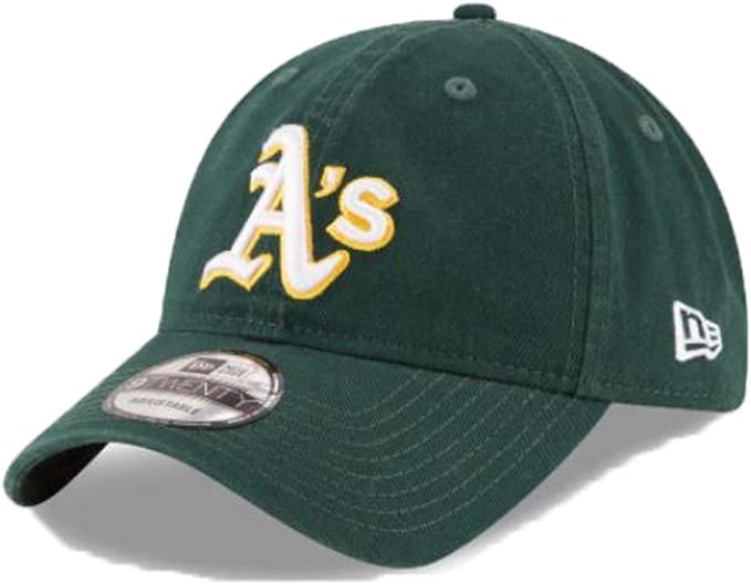 Era 11591513 MLB Oakland Athletics 9Twenty Core Classic Rep Cap, Green
