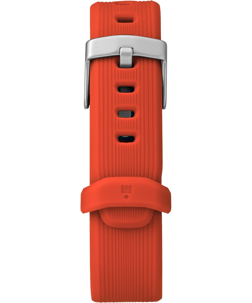 TW7C11200 21 mm IM Full - size Unisex Silicon Strap, Orange