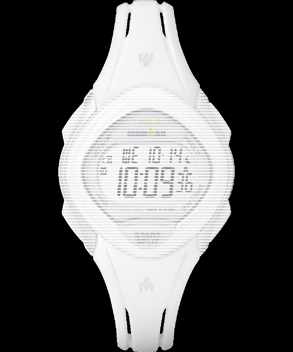 TW7C53200 Replacement 16 mm Resin Strap for Ironman Sleek 30 Mid Size, White