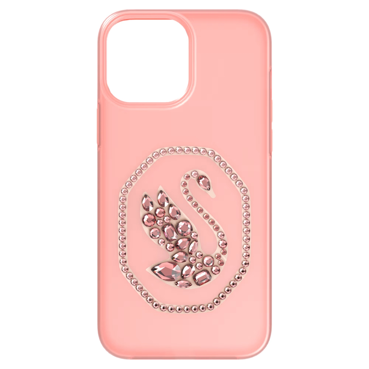 5625640 Swan Smartphone Case for iPhone 13 Pro Max, Pale Pink