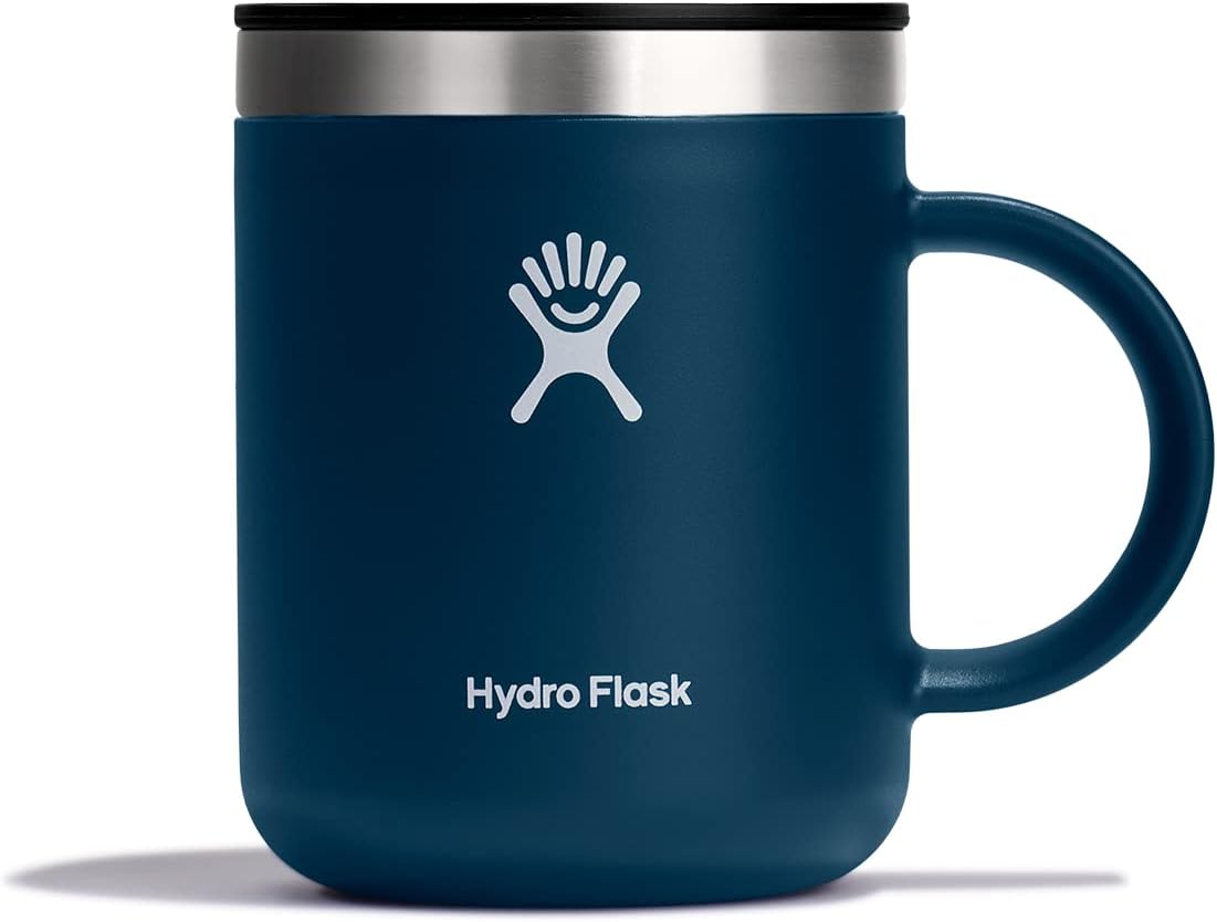 Picture of Hydro Flask M12CP464 12 oz Stainless Steel Vacuum Insulated Tea Coffee Travel Mug - Indigo