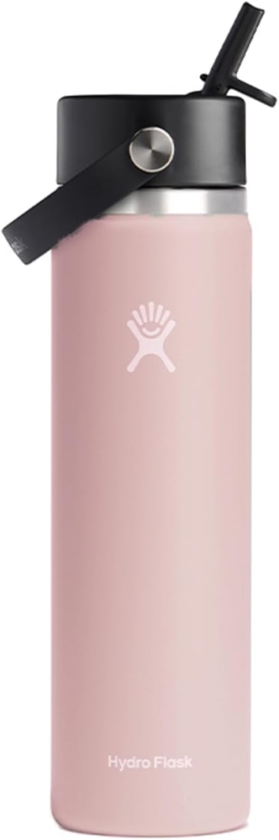 Picture of Hydro Flask W24BFS678 24 oz Wide Mouth Water Bottle & Flex Straw Cap - Trillium