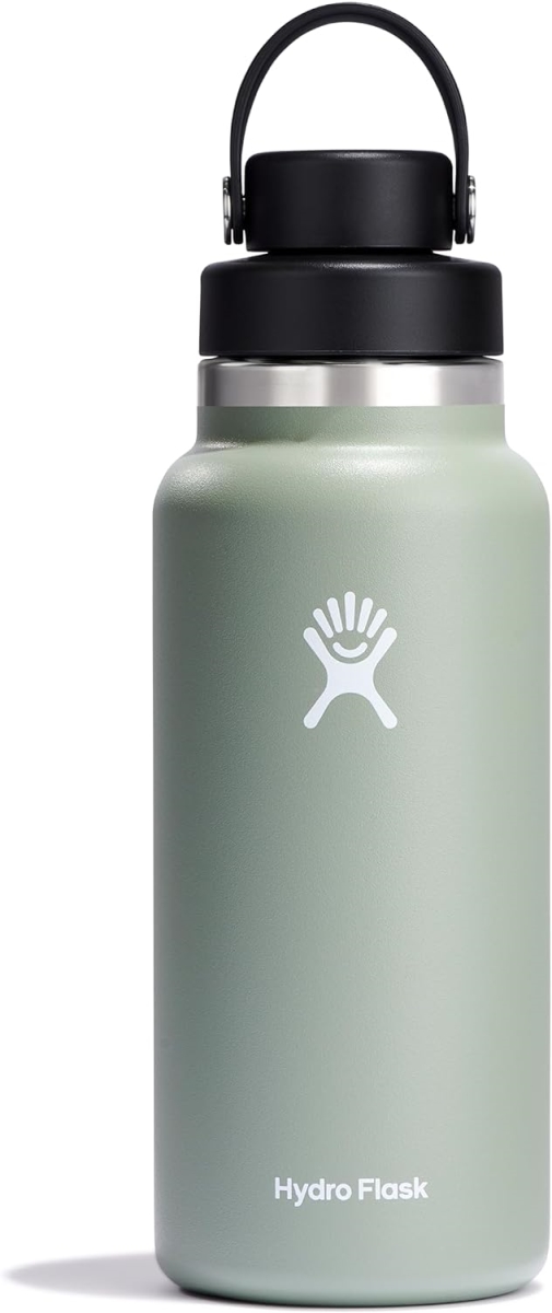 Picture of Hydro Flask W32BFCC374 32 oz Vacuum Insulated Stainless Steel Water Bottle Flask Wide Chug Cap - Agave