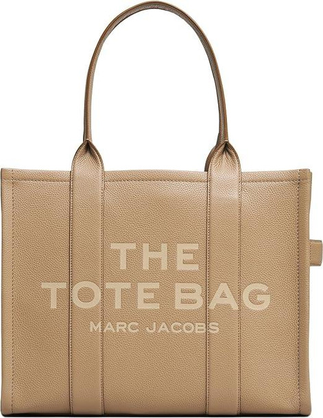 MARC JACOBS Marc Jacobs The Leather Large Tote Bag in Camel