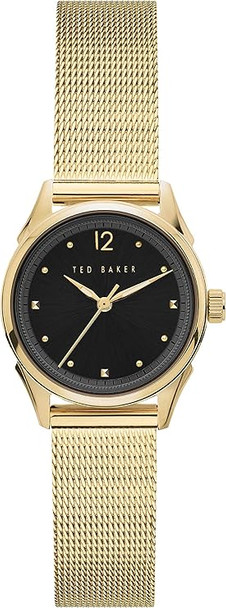 BKPLUF904 Gold-Tone Mesh Ladies Watch