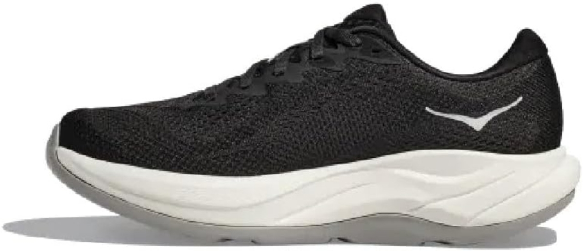 1155130-BWHT-09.5D Men Rincon 4 Running Shoes - Black & White - Size 9.5