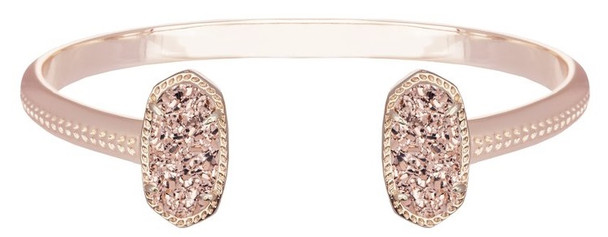 4217712758 Elton Bracelet - Rose Gold Drusy