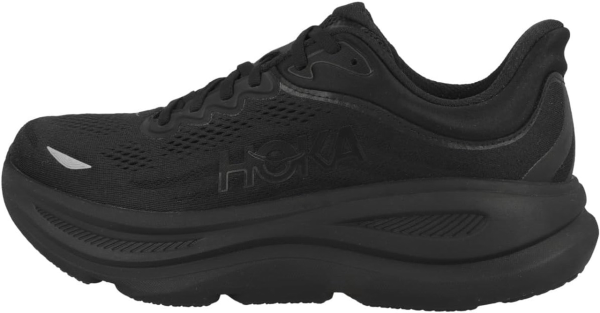 1162011-BBLC-09.5D Bondi 9 Men Running Shoe - Black - Size 9.5