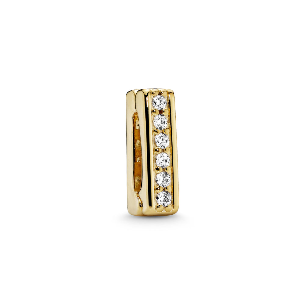 768671C01 Sparkling Clip Charm - Gold