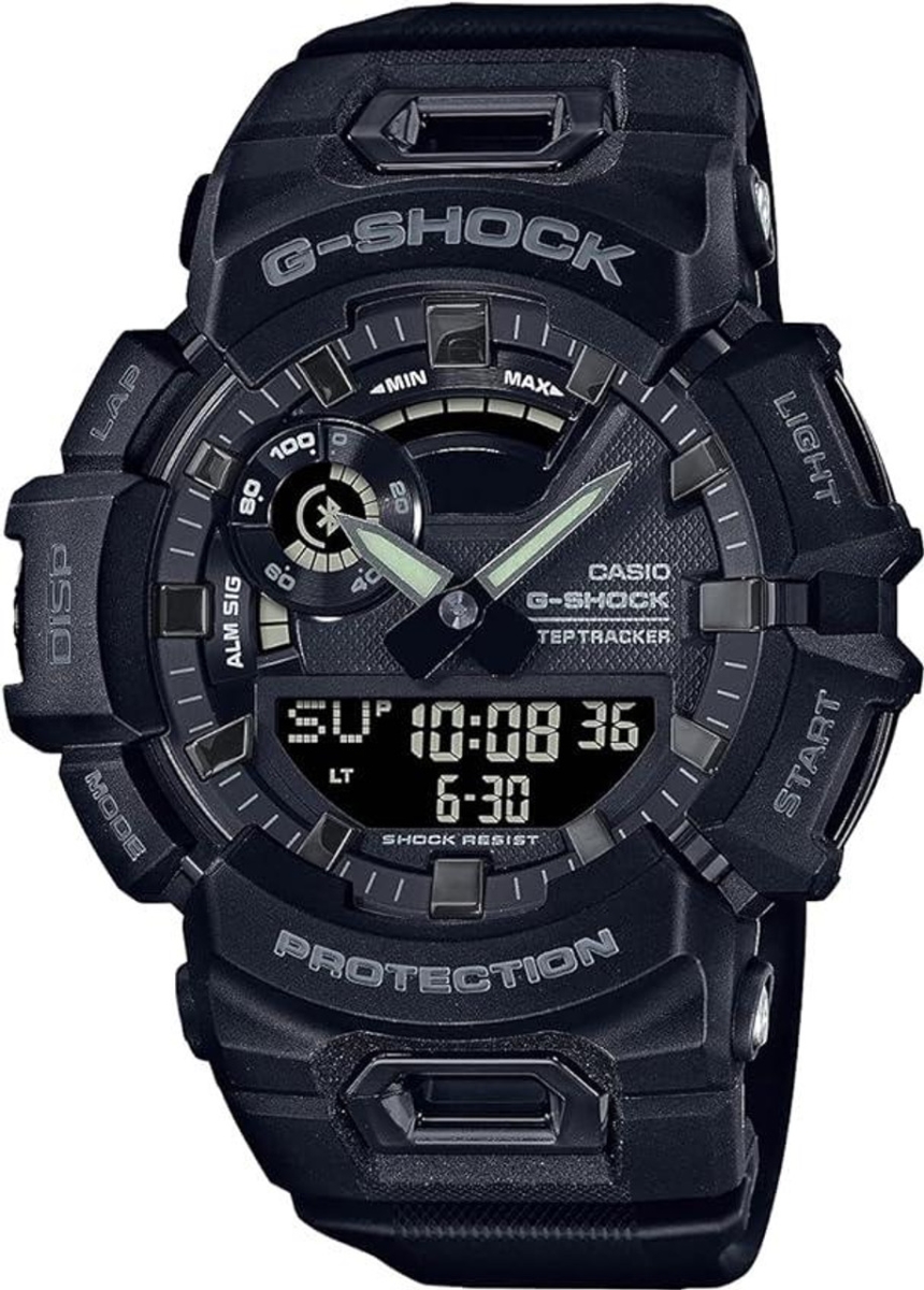GBA900-1A G-Shock G-Squad Bluetooth Step Tracker Analog-Digital Mens Watch