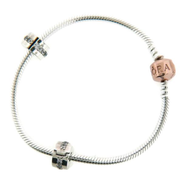 Pandora B800539-20 Rose Iconic Bracelet Set - Rose Gold