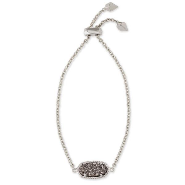 4217714525 Elaina Silver Bracelet - Platinum Drusy