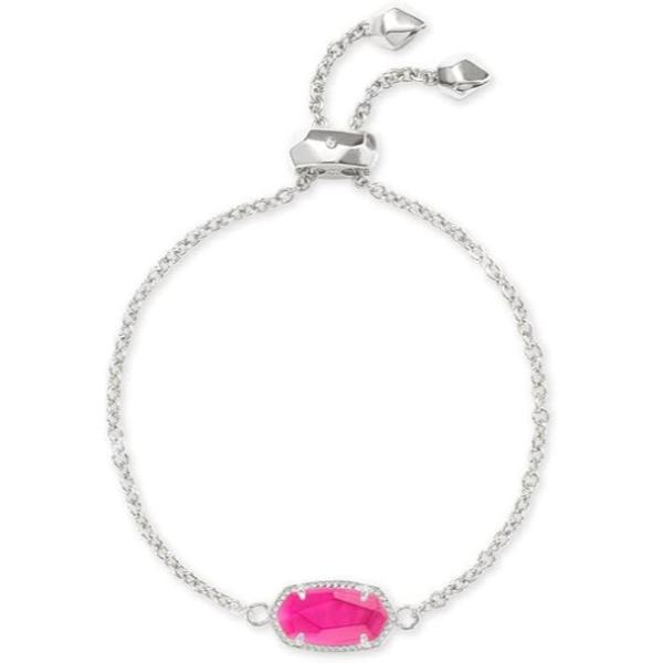 9608800214 Elaina Silver Adjustable Chain Bracelet - Azalea Illusion
