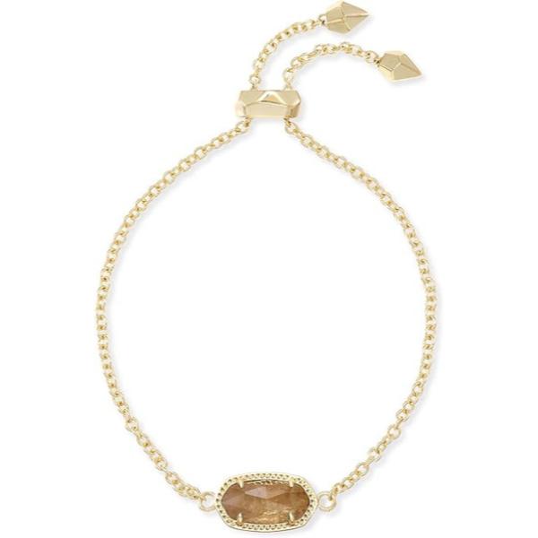 4217715347 Elaina Gold Adjustable Chain Bracelet - Citrine
