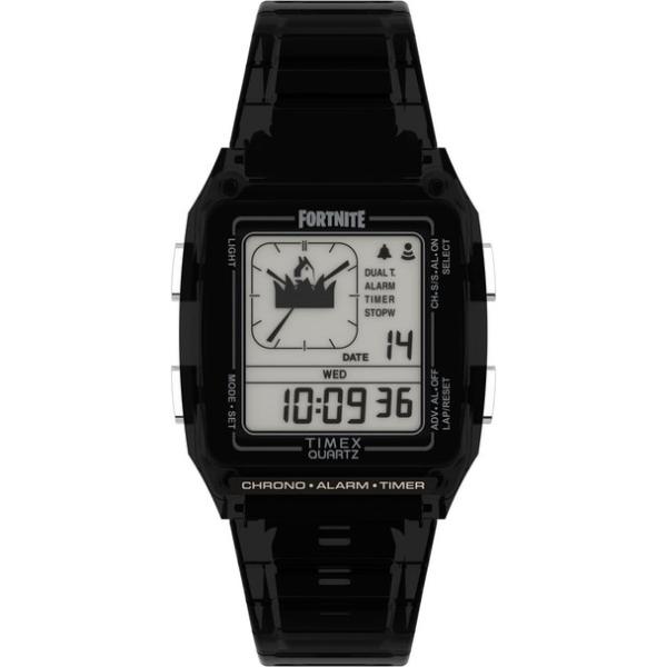 TW2W96500 X Fortnite LCA Digital Black Unisex Watch