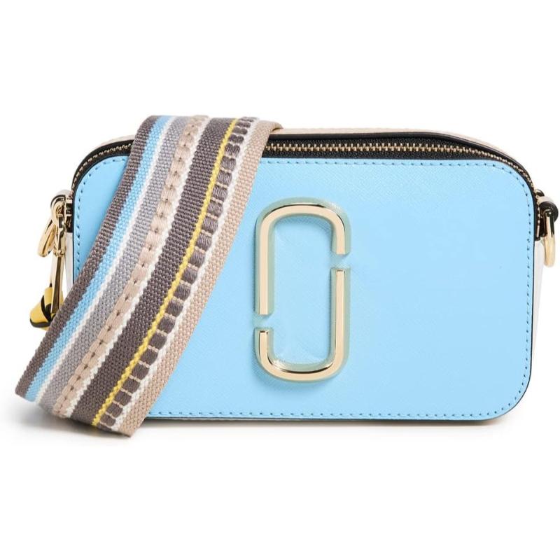 H172L01SP22-434 The Snapshot Small Camera Bag, Air Blue & Multi Color