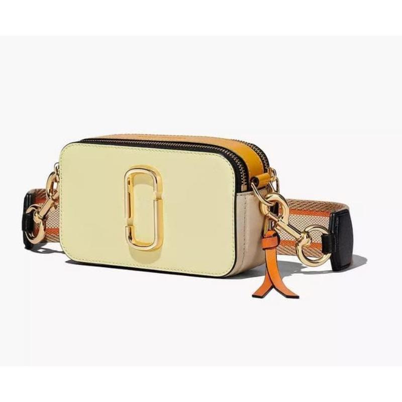 H172L01SP22-767 The Snapshot Small Camera Bag, Tender Yellow & Multi Color