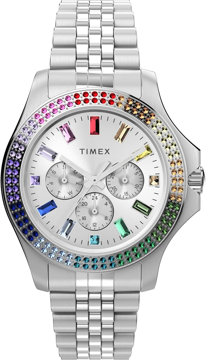 TW2W33000 Kaia Silver Rainbow Dial Ladies Watch