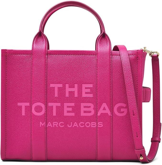 H004L01PF21-955 The Leather Medium Tote Bag - Lipstick Pink