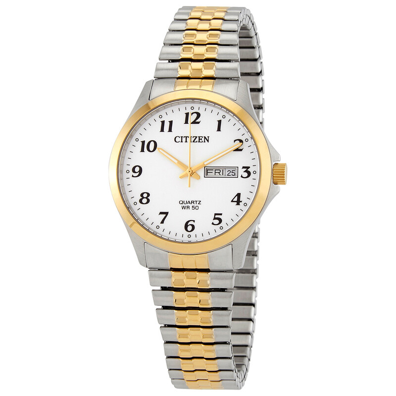 BF5004-93A Quartz White Two-Tone Quartz Mens Watch
