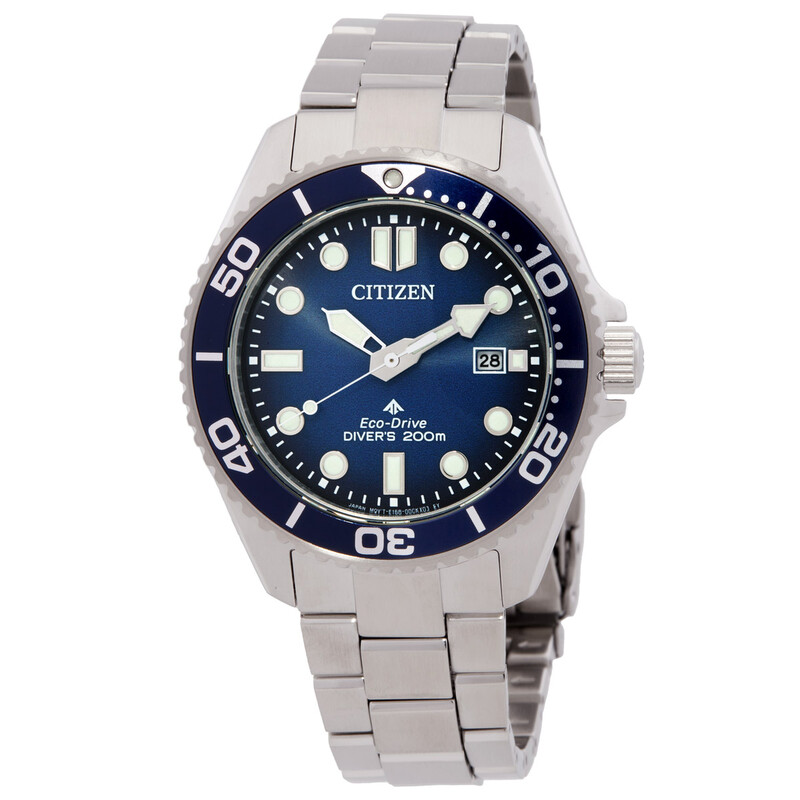 BN0260-54L Eco-Drive Blue Dial Promaster Dive Mens Watch