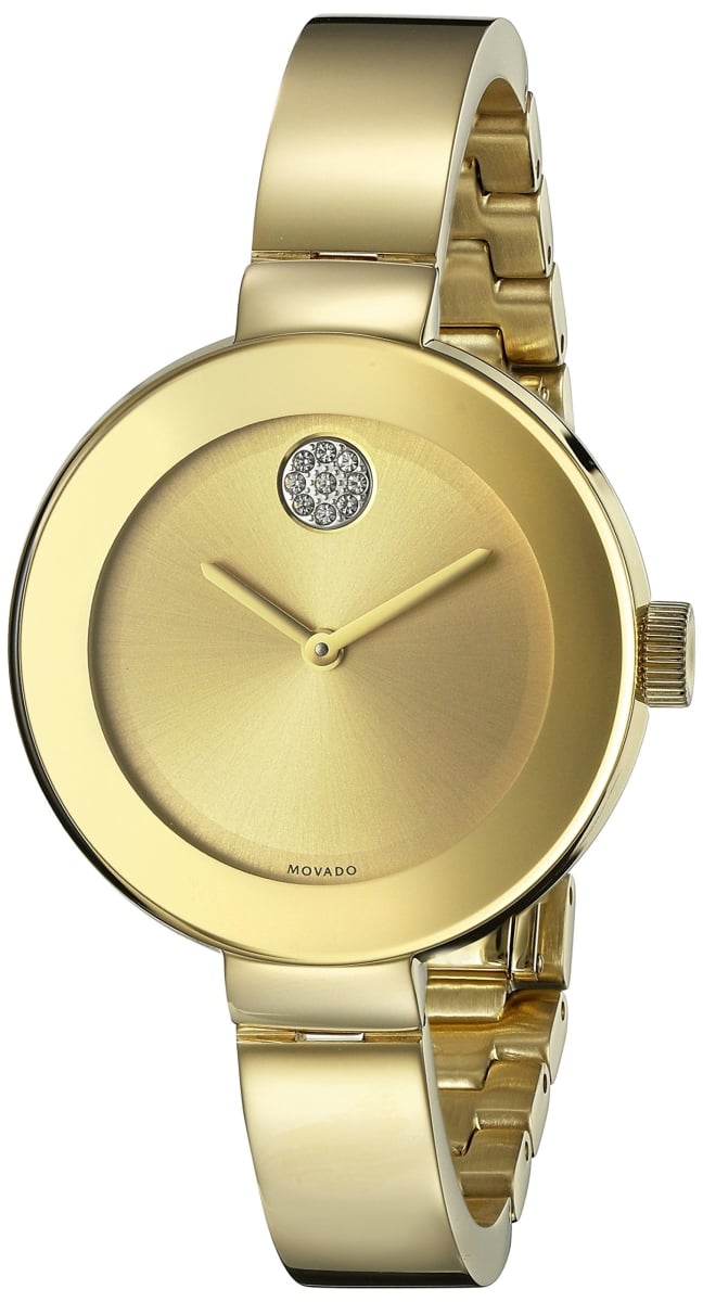 3600201 Bold Gold Ion Ladies Watch -  Movado