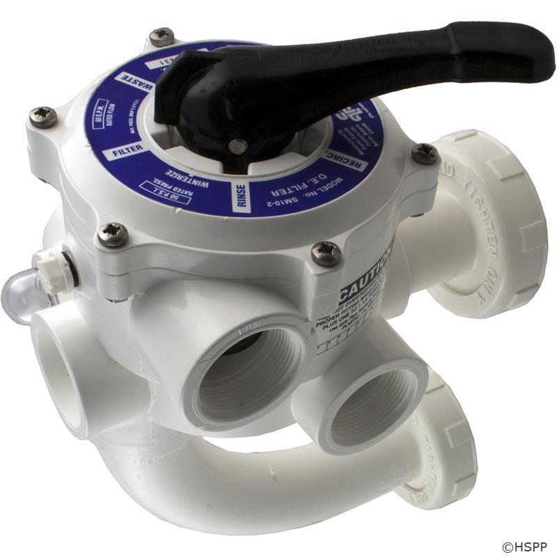 SM1PP2 1.5 in. Multiport Valve Praher with PacFab Plumbing