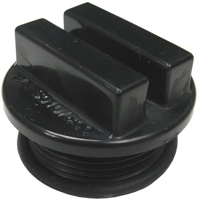 R0358800 Drain Plug with O-Ring Replacement, Black