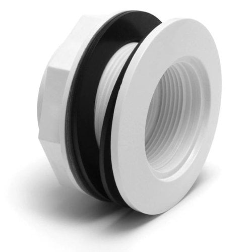 LNS2A Acrylic Fiberglass Wall Fitting - White