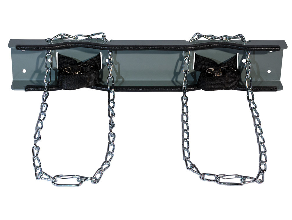 Picture of Justrite 35268 Steel Gas Cylinder with Bracket with Chain&#44; 2 Cylinder