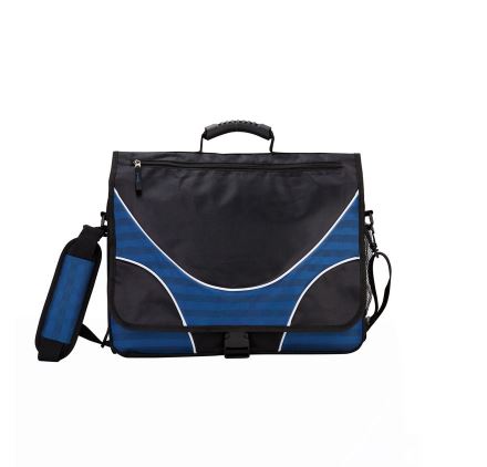 Picture of Buysmartdepot G3238 Blue The City Damier TSA Messenger Bag, Blue