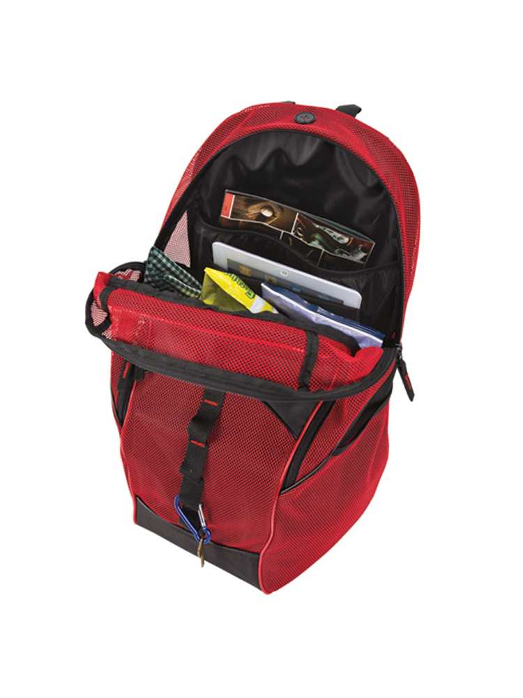 Picture of Buy Smart Depot G3625 Red Mesh Tablet & ComputerBackpack - Red