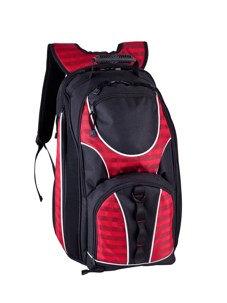 Picture of Buy Smart Depot G3638 Red 17 in. Damiers Checkpoint Friendly Computer Backpack - Red