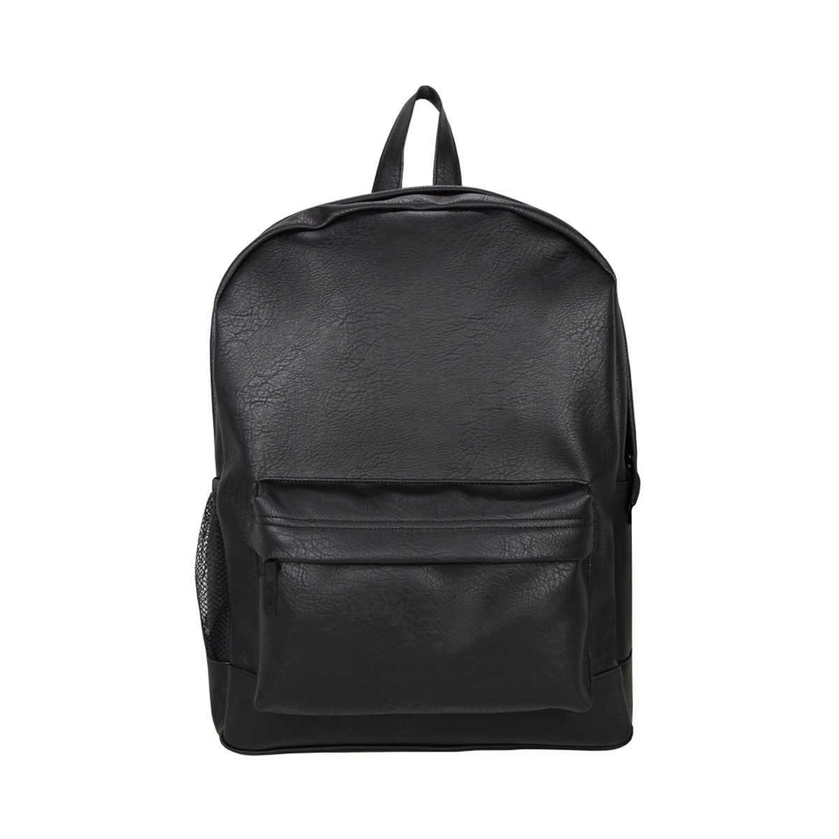Picture of Buy Smart Depot G3655 Black Vegan Leather Backpack - Black