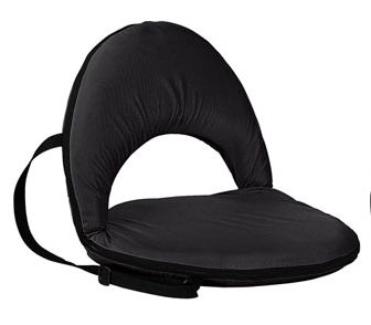 Picture of Buy Smart Depot 7368 Black Padded Portable Chair - Black