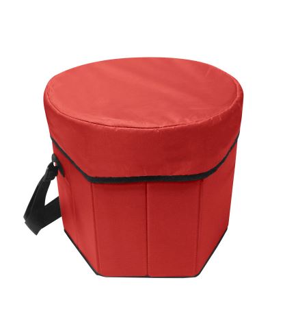 Picture of Buy Smart Depot G7370 Red Folding Portable Game Cooler Seat - Red