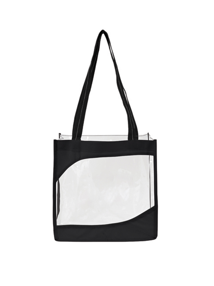 The Clarity Clear Tote Bag - Blue