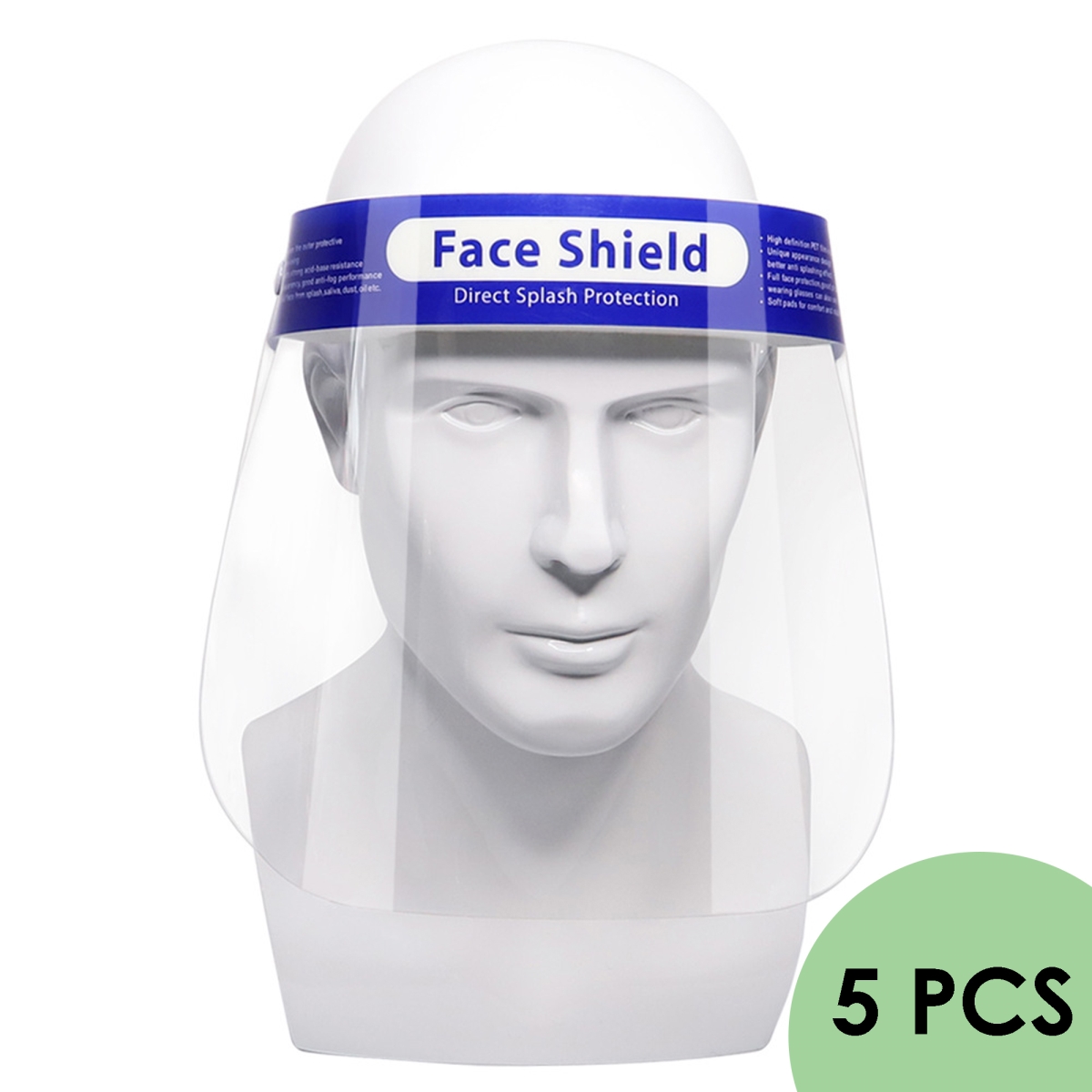 Picture of Buy Smart Depot FS-5 5 Piece Face Shield Pack