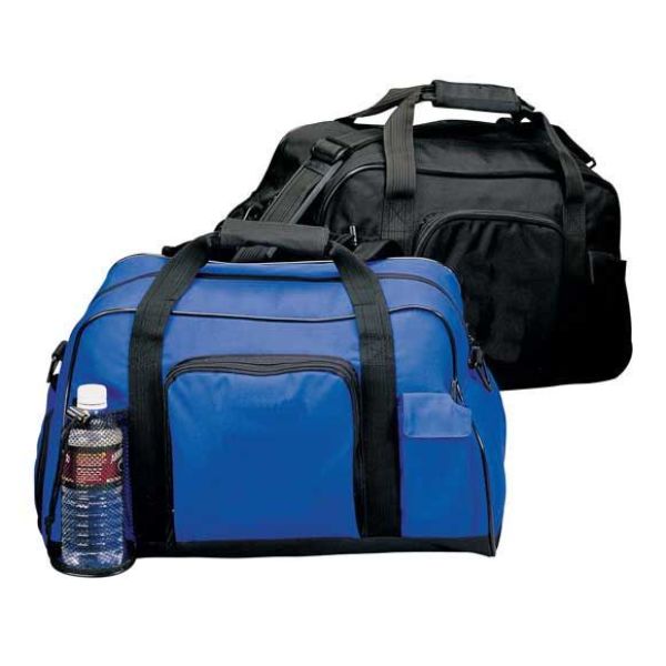 Picture of Buysmartdepot 9536 Black Simple Lightweight Gym Fitness Duffel&#44; Black