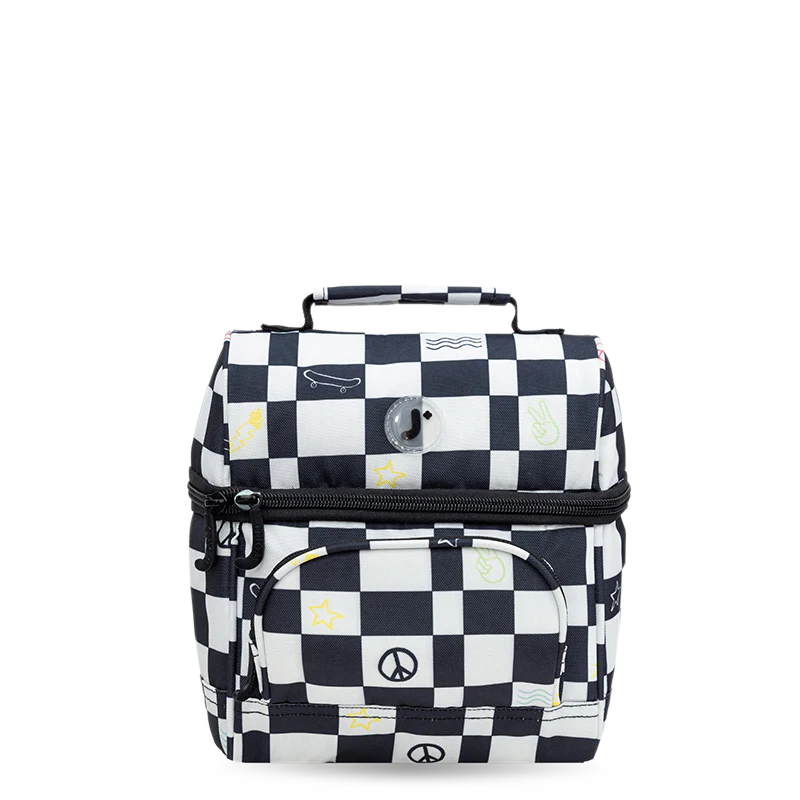 Picture of J World LB-03 ICON CHECKERS 6.19 Liter Women Corey Insulated Lunch Bag - Icon Checkers