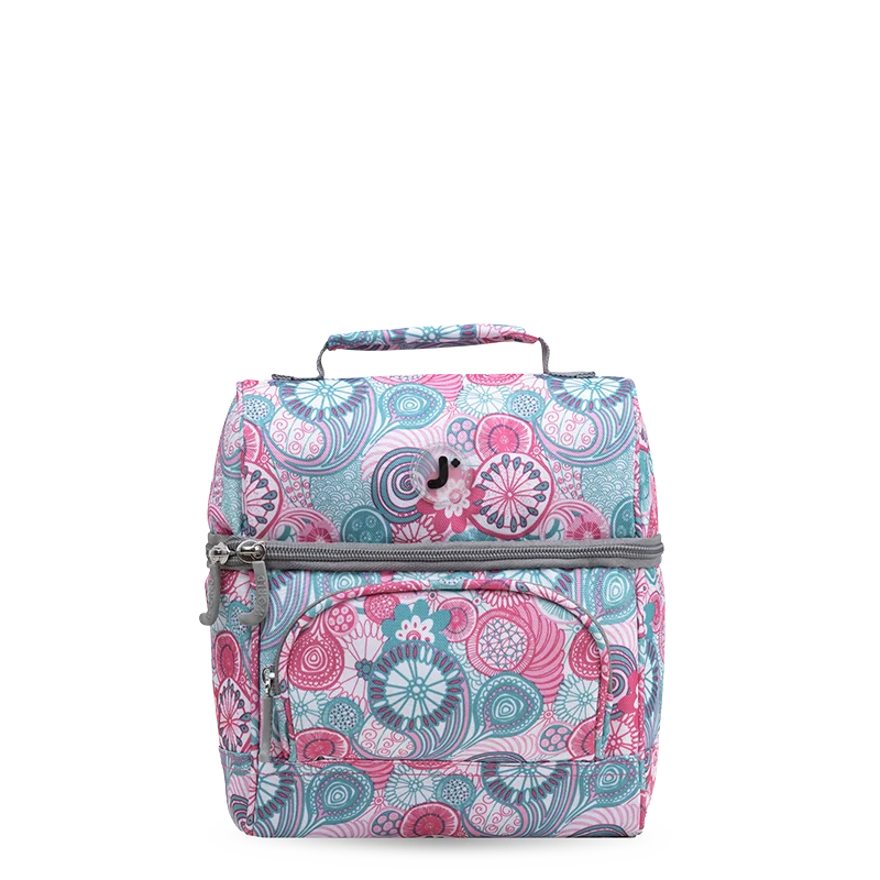 Picture of J World LB-03 BLUE RASPBERRY 6.19 Liter Women Corey Insulated Lunch Bag - Blue Raspberry