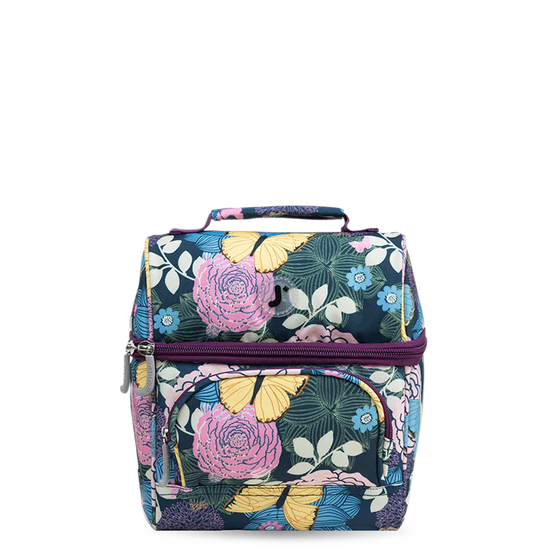 Picture of J World LB-03 SECRET GARDEN 6.19 Liter Women Corey Insulated Lunch Bag - Secret Garden