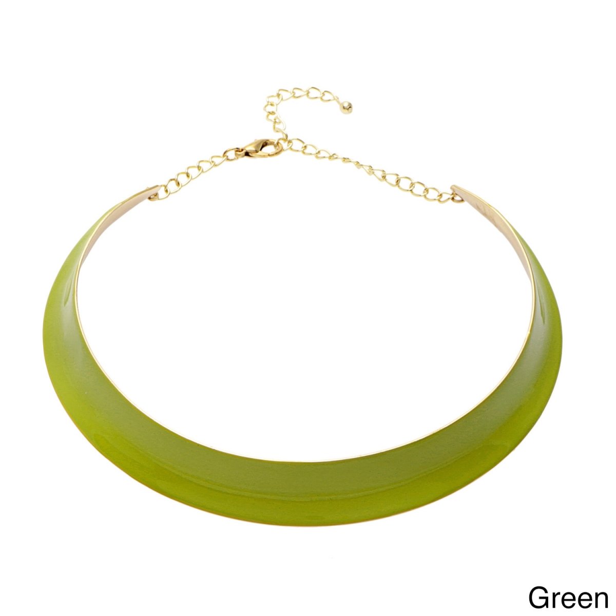 Picture of J&H Designs 6277-N-Green Brights Hammered Colar Necklace