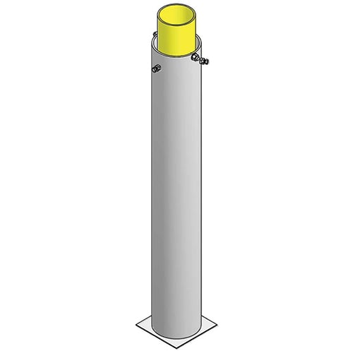 Picture of Jaypro Sports FPS-12 Foul Pole Ground Sleeve, 12 ft.