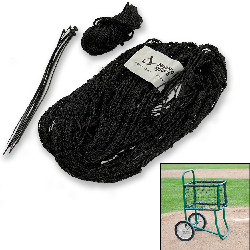 BCT-100N Ball Cart - Replacement Net - Black