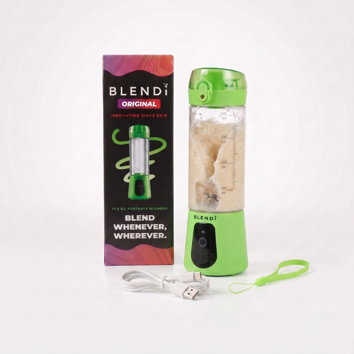-LITE-GREEN 17 oz Lite Blender - Green