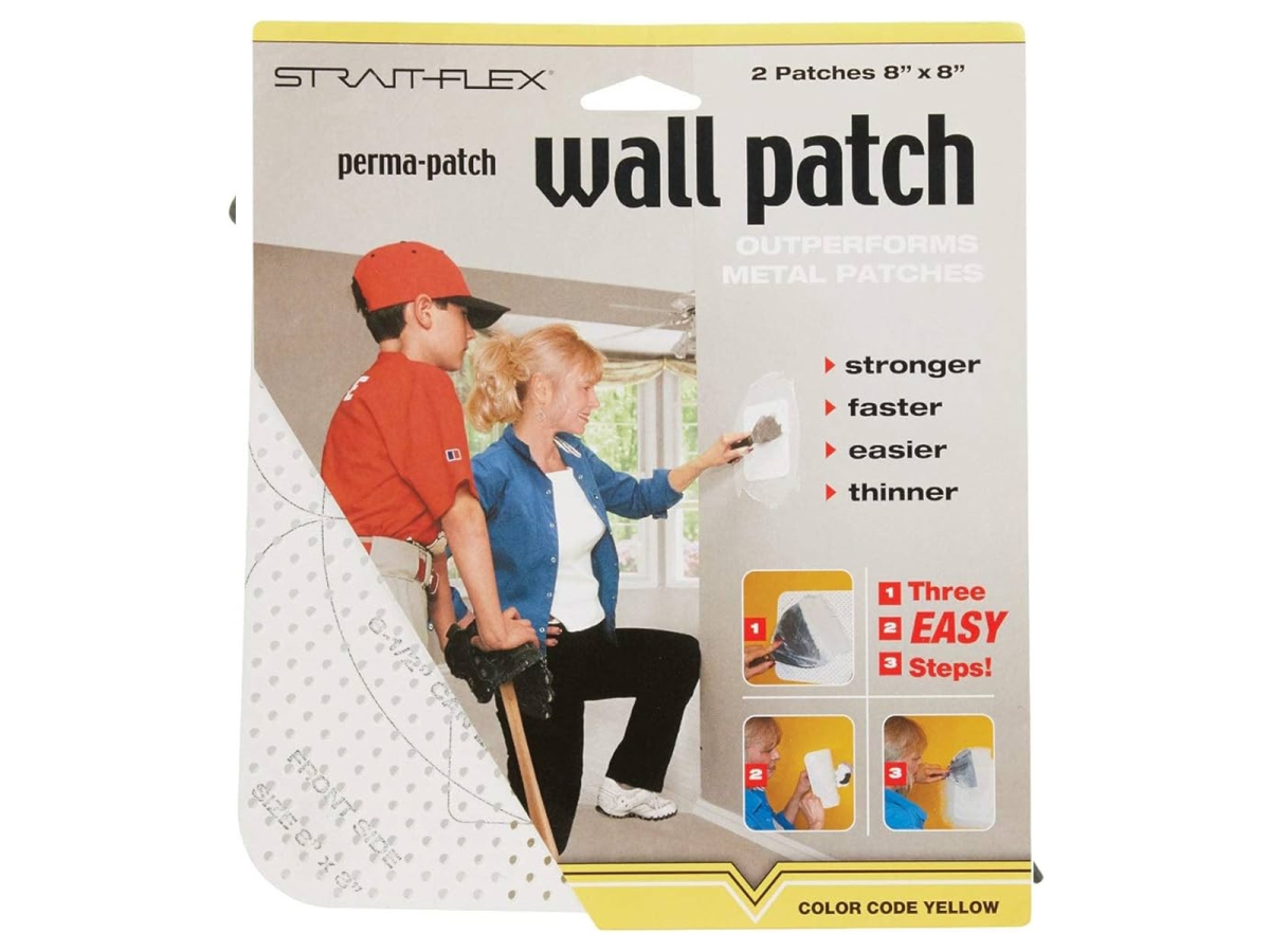 P500 STRAIT FLEX DRYWALL PATCH 8' X 8' - 1 pack of 10 patches