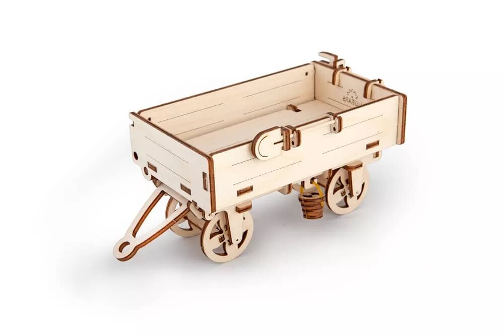 Picture of UGears UTG0006 Trailer Wooden 3D Model Kit for Tractor