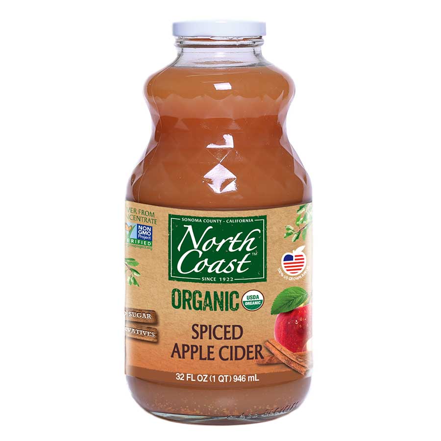 Picture of North Coast 281867 32 oz Cider Apple Organic, Pack of 12